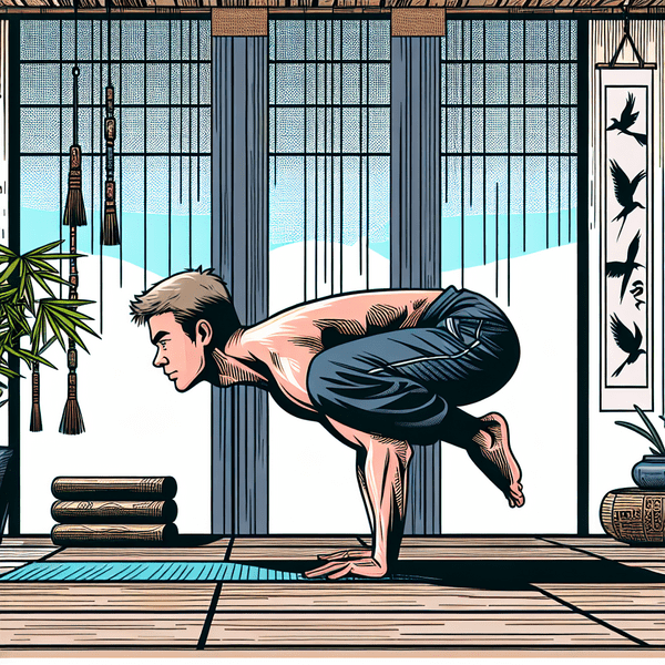  Meistere die Krähe im Yoga