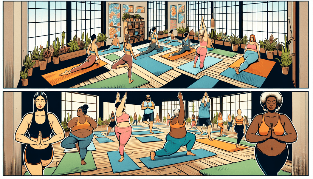 Gemeinsame Mythen über Yoga und Körpergewicht - Yoga für alle: Yoga für Dicke