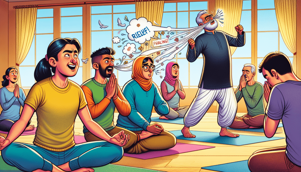 Yoga bei Erkältung: Atem frei machen