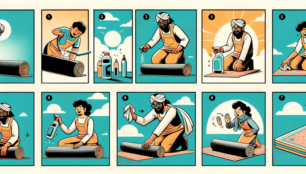 So reinigst du deine Yogamatte richtig